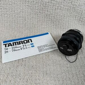 Tamron 28-70mm f3.5-4.5 Tele Macro Telephoto Zoom Lens with Cap‎ Untested